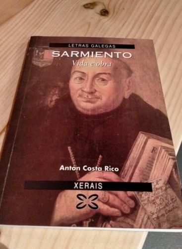 Portada do libro de Antón Costa Rico - Sarmiento, vida e obra