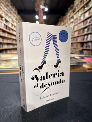 Portada do libro de Valeria al desnudo (Saga Valeria 4)