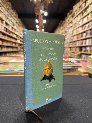 Portada do libro de Maximas y sentencias del emperador