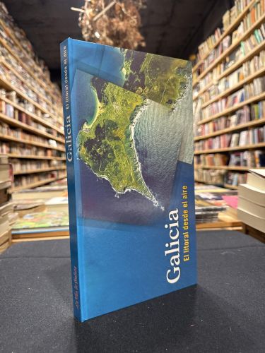 Portada do libro de Galicia El litoral desde el aire