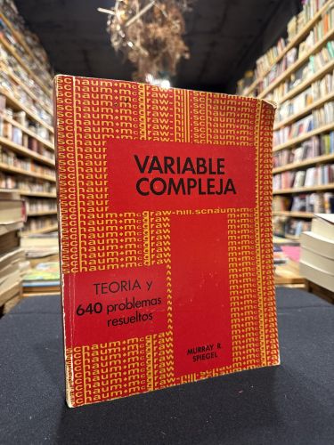 Portada do libro de Variable compleja