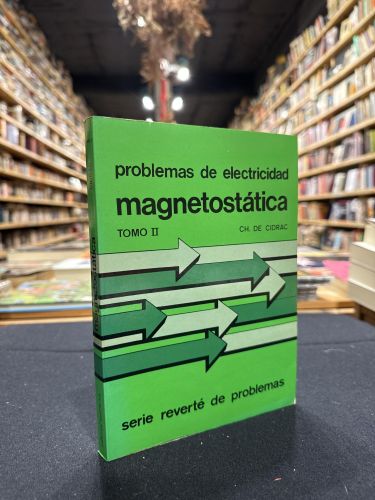 Portada do libro de Problemas de electricidad magnetostática