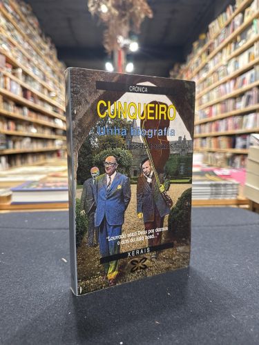 Portada do libro de Cunqueiro. Unha biografía