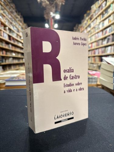 Portada do libro de Rosalía de Castro, estudios sobre a vida e a obra