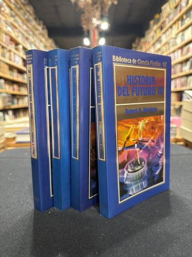 Portada do libro de Historia del futuro. 4 tomo