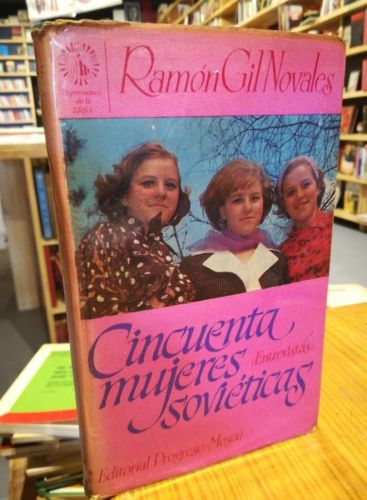 Portada del libro de Ramon Gil Novales. Cincuenta mujeres sovieticas