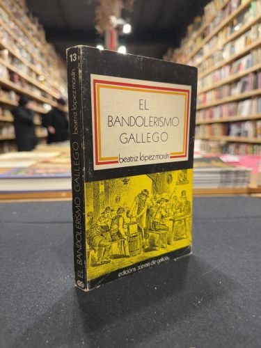 Portada do libro de El bandolerismo gallego