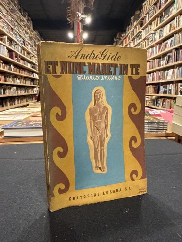 Portada do libro de Et nunc manet in te. Diario íntimo