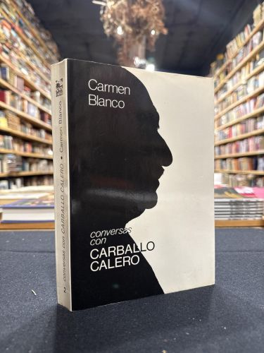 Portada do libro de Conversas con Carballo Calero