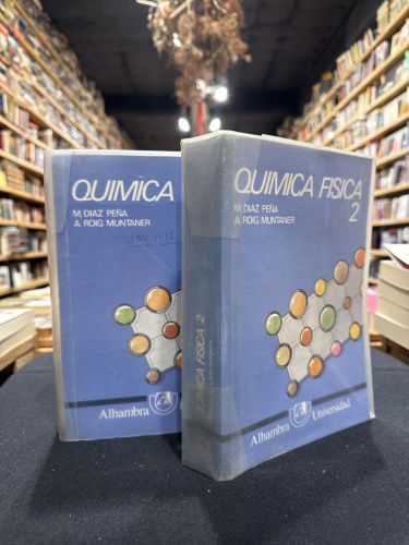 Portada do libro de Química física (2 volumes)