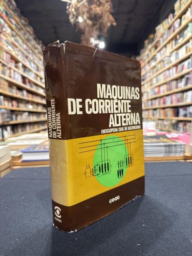 Portada do libro de Maquinas de corriente alterna