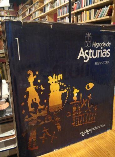 Portada del libro de HISTORIA DE ASTURIAS TOMO I PREHISTORIA AYALGA EDICIONES 1979