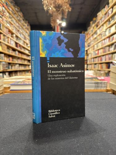 Portada do libro de El monstruo subatómico