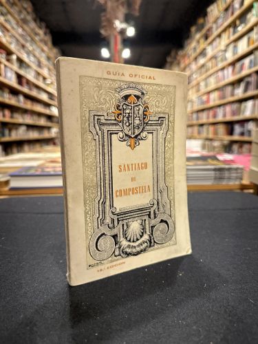 Portada do libro de Guía oficial. Santiago de Compostela