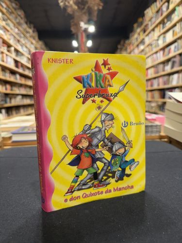 Portada do libro de Kika Superbruxa e don Quixote da Mancha
