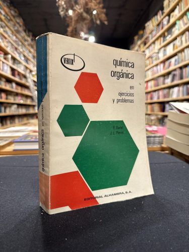 Portada do libro de Química orgánica en ejercicios y problemas