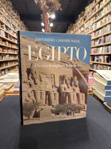 Portada do libro de Egipto. Dioses templos y faraones