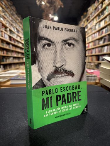 Portada do libro de Pablo Escobar, mi padre