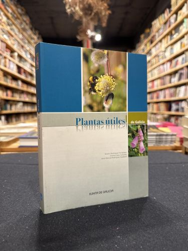Portada do libro de Plantas útiles de Galicia