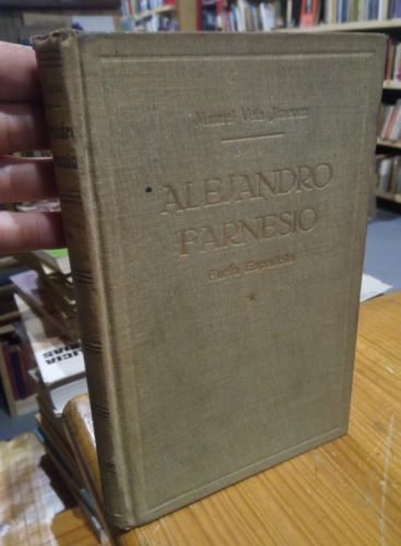 Portada do libro de ALEJANDRO FARNESIO, FURIA ESPAÑOLA / MANUEL VELA JIMENEZ - edita : CARALT 1944