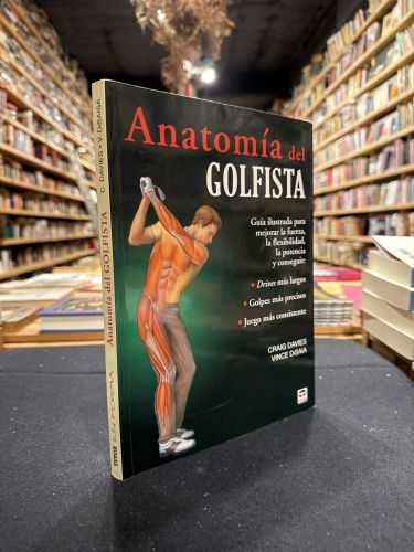 Portada do libro de ANATOMÍA DEL GOLFISTA