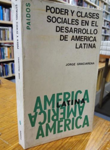 Portada do libro de Poder y clases sociales en el desarrollo de America Latina. Jorge Graciarena