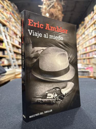 Portada do libro de Viaje al miedo
