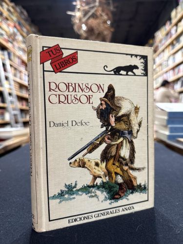 Portada do libro de Robinson Crusoe