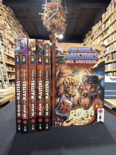 Portada do libro de He-Man y los Masters del Universo 6 de 6