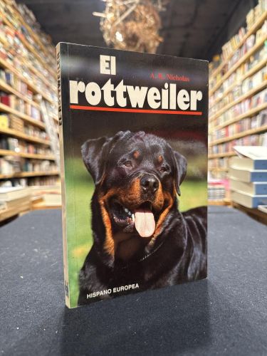 Portada do libro de El rottweiler