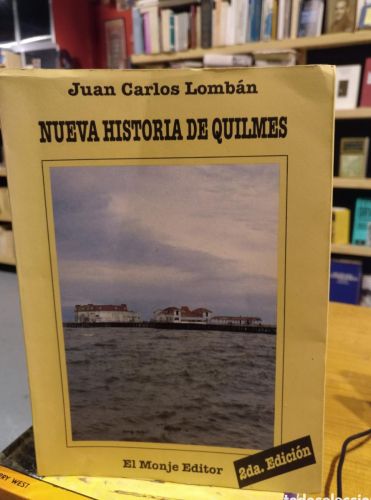 Portada do libro de Lombán, nueva historia de Quilmes