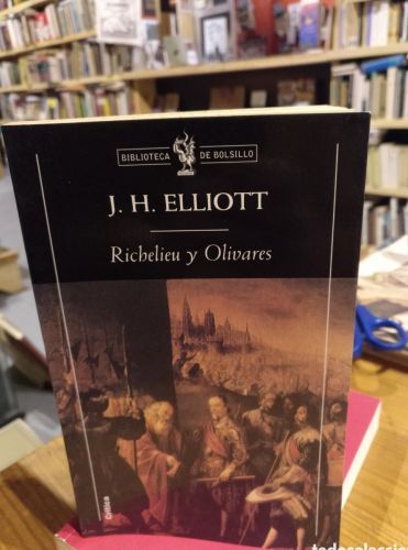 Portada do libro de Elliot, Richelieu y Olivares