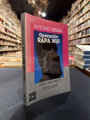 Portada do libro de Operación Rapa Nui