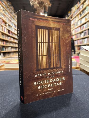 Portada do libro de Breve historia de las sociedades secretas