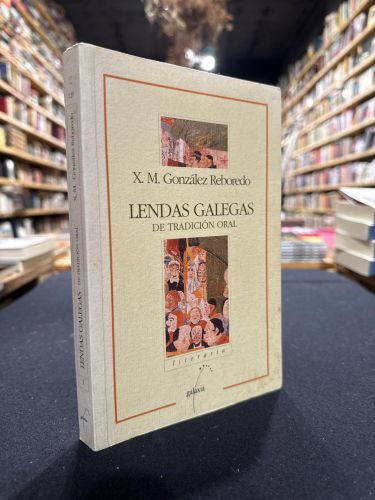 Portada do libro de Lendas galegas de tradición oral