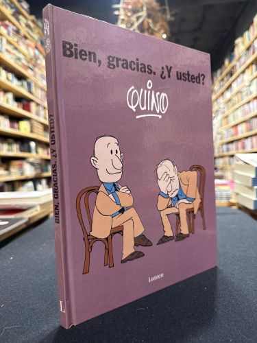 Portada do libro de Bien, gracias. ¿Y usted?