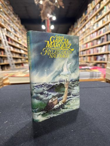 Portada del libro de Relato de un náufrago. 