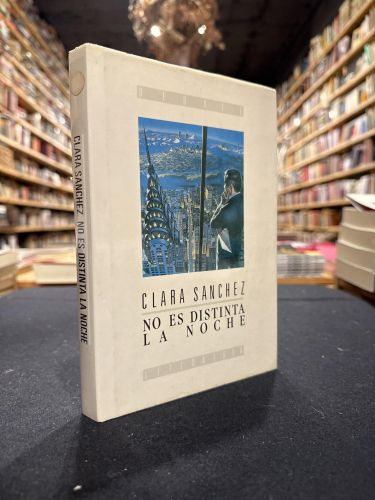 Portada do libro de No es distinta la noche