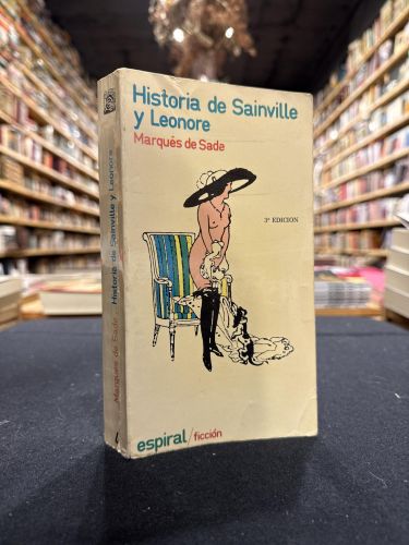 Portada do libro de Historia de Sainville y Leonore
