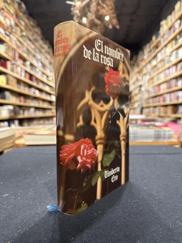 Portada do libro de El nombre de la rosa