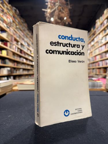 Portada do libro de Conducta, estructura y comunicación