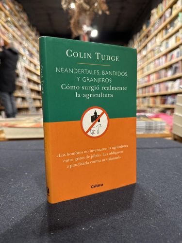 Portada do libro de Neandertales, bandidos y granjeros