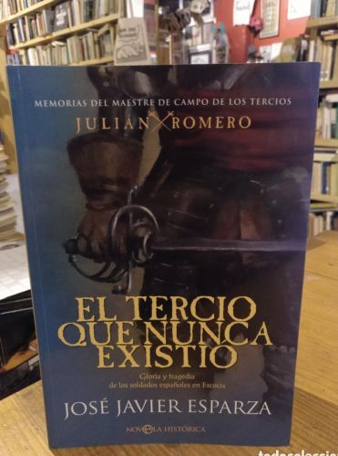 Portada del libro de Esparza, El tercio que nunca existió