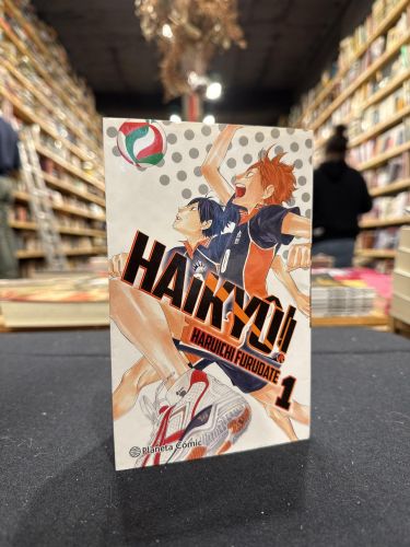 Portada do libro de Haikyû!! nº 01/45