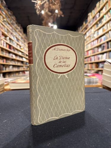 Portada do libro de La dama de las camelias