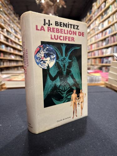 Portada do libro de La rebelión de Lucifer