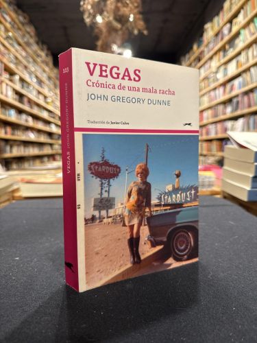 Portada do libro de Vegas Crónica de una mala racha