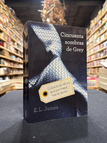 Portada do libro de Cincuenta sombras de Grey (Cincuenta sombras 1)