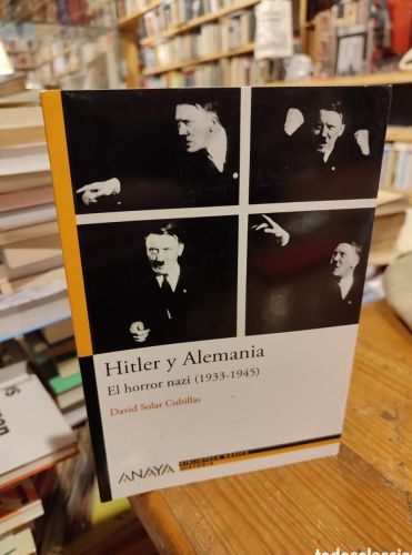 Portada del libro de HITLER Y ALEMANIA. SOLAR CUBILLAS