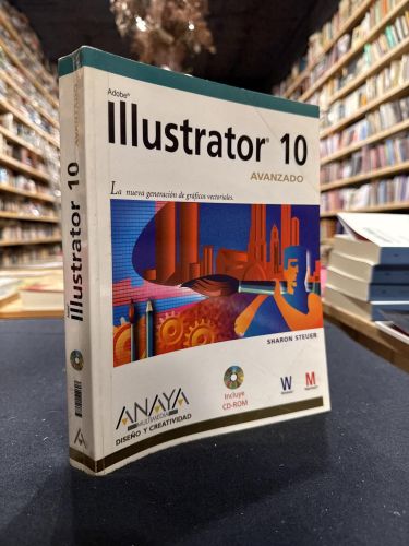 Portada do libro de Illustrator 10 avanzado